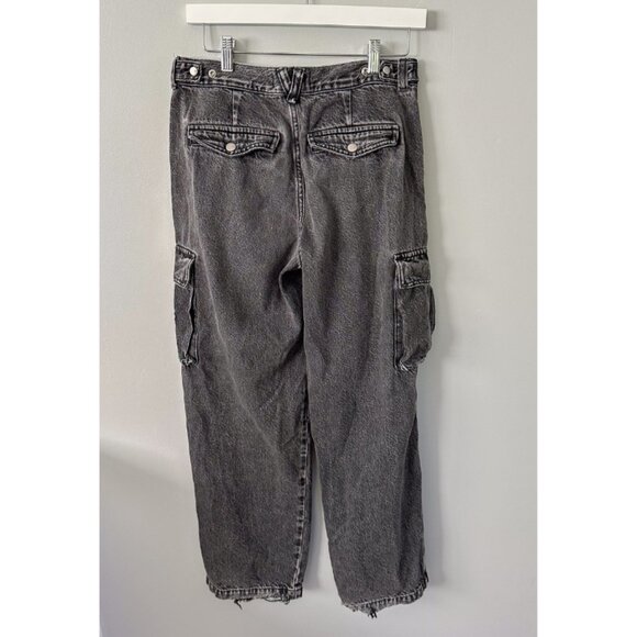 Madewell Women's Low-Slung Straight Cargo Jeans - Picture 12 of 15